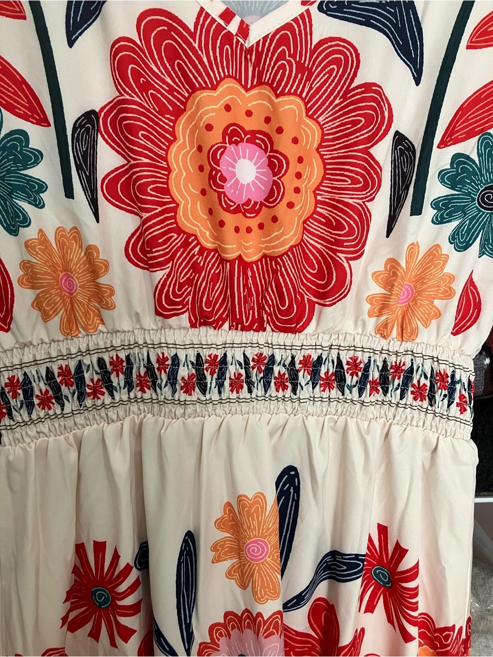 Sale! NWOT Floral Maxi Dress - Picture 2 of 3